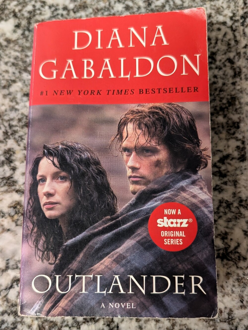 Outlander Novel by Diana Gabaldon, Red Cover